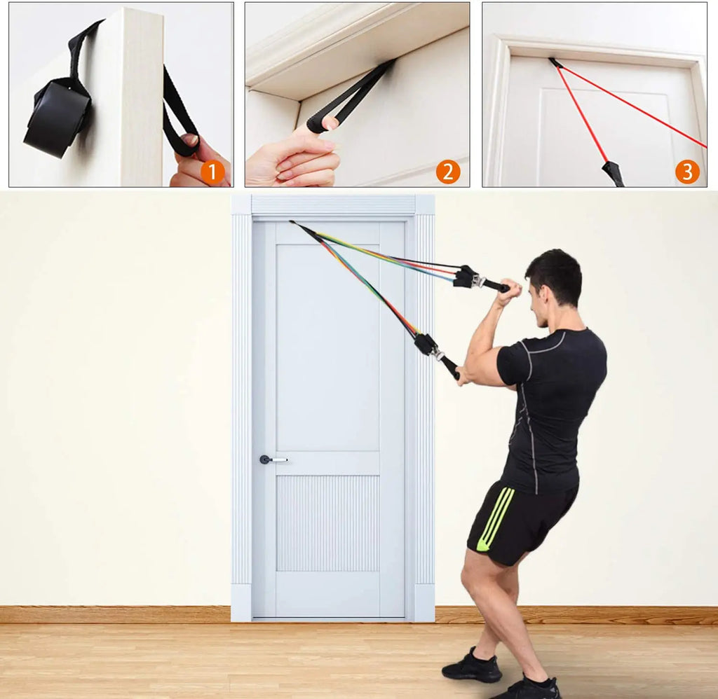 150 lb Resistance Bands Workout Set